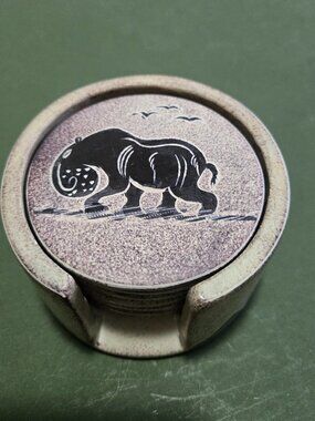 Vintage Savannah Safari Coasters
